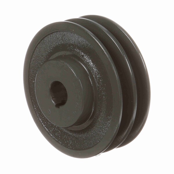 2 Groove Cast Iron Fhp - Finished Bore Sheave, 2AK44X3/4